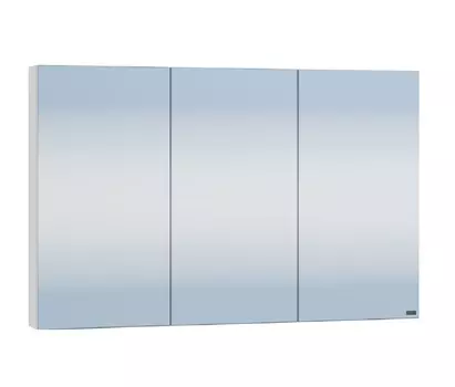 Зеркало-шкаф СанТа Аврора 126 подвесной, белый