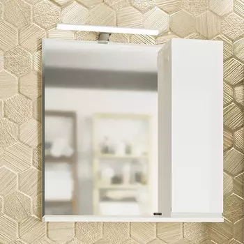 Зеркало-шкаф СанТа Марс 70 со светильником