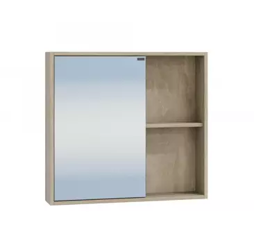 Зеркало-шкаф СанТа Прима 70 дуб светлый