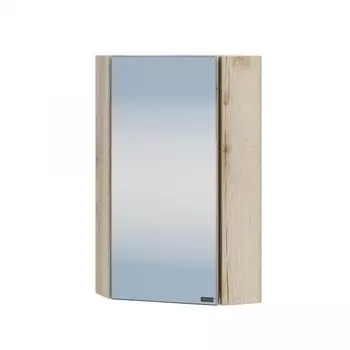 Зеркало-шкаф СаНта Сатурн 32 угловой, дуб австрийский