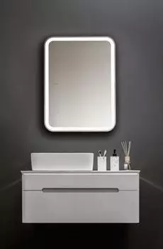 Зеркало-шкаф Silver mirrors Фиджи Flip 600х800 с бесконтактным сенсором