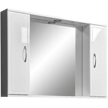 Зеркало-шкаф Stella Polar Концепт 100, с подсветкой