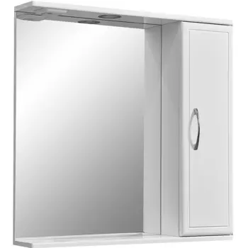 Зеркало-шкаф Stella Polar Концепт 70/С правое, с подсветкой