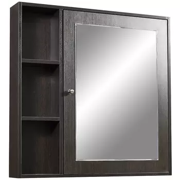 Зеркало-шкаф Stella Polar Монтоне 80, венге