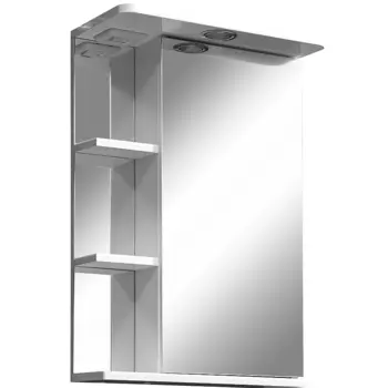 Зеркало-шкаф Stella Polar Нелея 45/С левое, с подсветкой