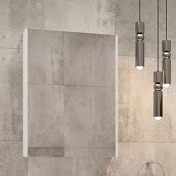 Зеркало-шкаф Velvex Klaufs 60 белое zsKLA.60-216