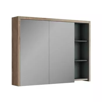 Зеркало-шкаф Veneciana Olona 100 дуб сонома/графит