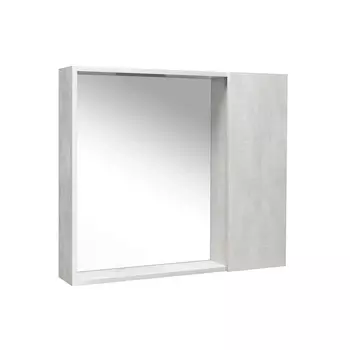 Зеркало-шкаф Viant Берлин 80 цемент