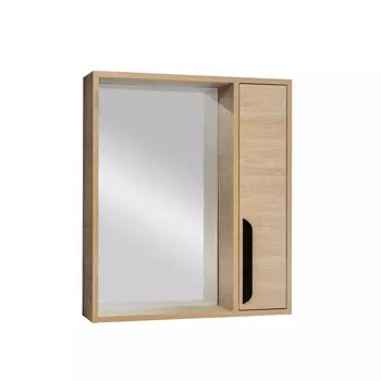 Зеркало-шкаф Viant Кёльн 60 R светлое дерево