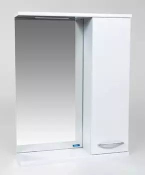Зеркало-шкаф Viant Прага 55 R, белый