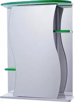 Зеркало-шкаф Vigo Alessandro 3-55 зеленый (11-550-зел)