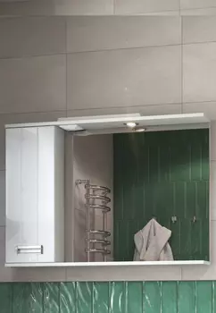 Зеркало-шкаф Vigo Diana 100 L с подсветкой