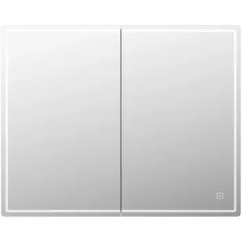 Зеркало-шкаф Vigo Geometry 80 с LED подсветкой