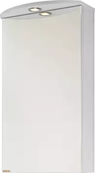 Зеркало-шкаф Vod-Ok Лира 45 L, белый