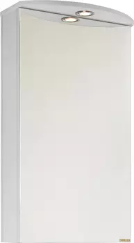 Зеркало-шкаф Vod-Ok Лира 45 R, белый