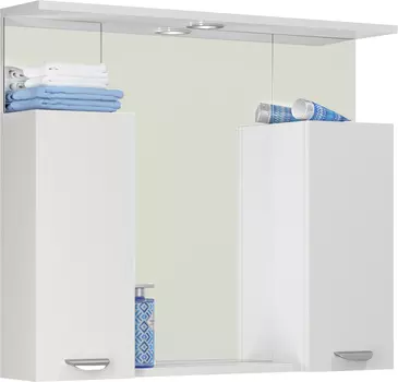 Зеркало-шкаф Vod-Ok Марко 90 белый