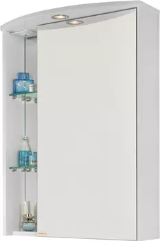 Зеркало-шкаф Vod-Ok Мона 60 R, белый