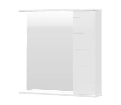 Зеркало-шкаф Volna Joli 70 R с подсветкой, белый