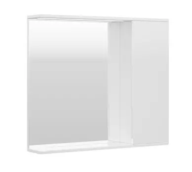 Зеркало-шкаф Volna Lake 80 R с подсветкой, белый