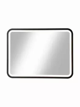 Зеркало Taliente Zled 80х60 с LED-подсветкой, черный