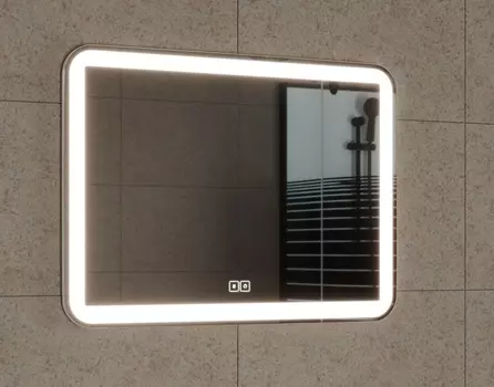 Зеркало Veneciana Volturno 80х60 с подсветкой, с подогревом