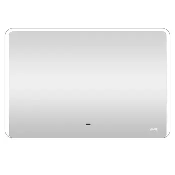 Зеркало Viant Бали 80х60 белое