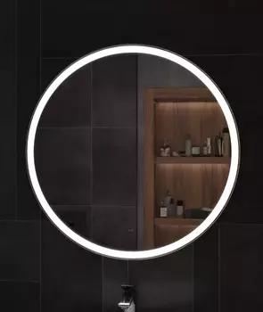 Зеркало Vigo Cosmo Comfort D80 с подсветкой, бесконтактное включение (на взмах), функция антизапотевания