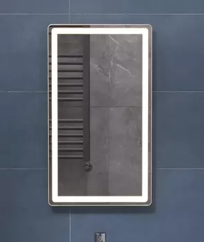 Зеркало Vigo Geometry Classic 40 с подсветкой, бесконтактное включение (на взмах)