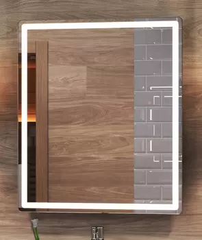 Зеркало Vigo Geometry Classic 60 с подсветкой, бесконтактное включение (на взмах)