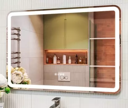 Зеркало Vigo Grani (Bora) Luxe 100 с подсветкой и сенсорным выключателем