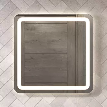 Зеркало Vigo Jess Classic 70х70 с подсветкой, бесконтактное включение (на взмах)