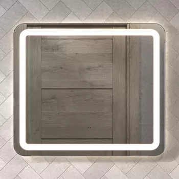 Зеркало Vigo Jess Classic 80х70 с подсветкой, бесконтактное включение (на взмах)