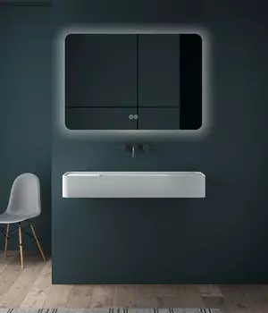 Зеркало Vincea VLM-3BE800-2 80х60 c сенсорным выключателем и диммером, с функцией антизапотевания