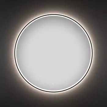 Зеркало Wellsee 172200230 черное матовое