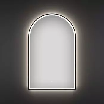 Зеркало Wellsee 172201730 черное матовое