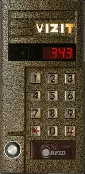 Аудиопанели многоквартирные VIZIT