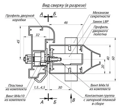 Аксессуары для электромеханических замков PERCo