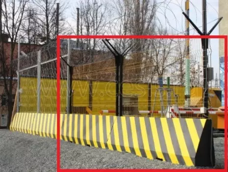 Быстроустанавливаемое сигнальное заграждение Заслон ЦеСИС