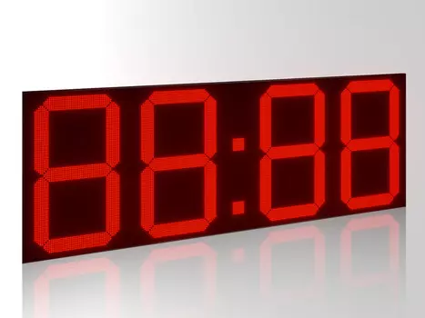 Фасадные уличные часы РусИмпульс