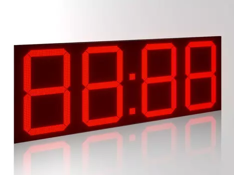 Фасадные уличные часы РусИмпульс