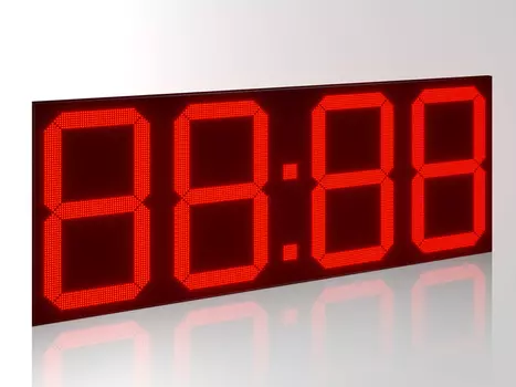 Фасадные уличные часы РусИмпульс