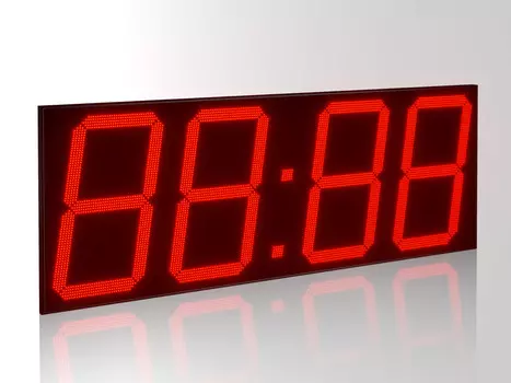 Фасадные уличные часы РусИмпульс