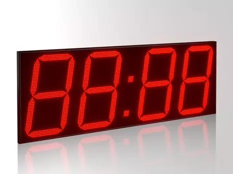 Фасадные уличные часы РусИмпульс