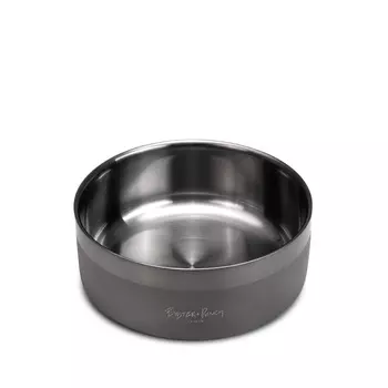 Gun Metal Миска для собак L