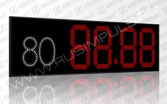 Комбинированные табло с маркой топлива РусИмпульс