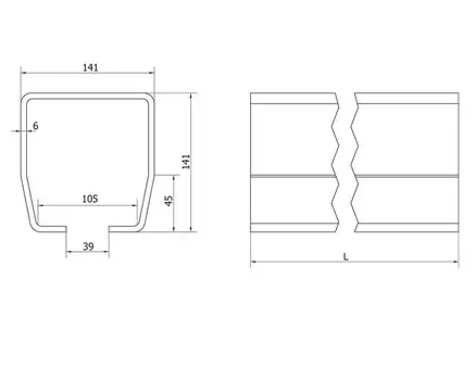 Комплектующие для откатных ворот CAME