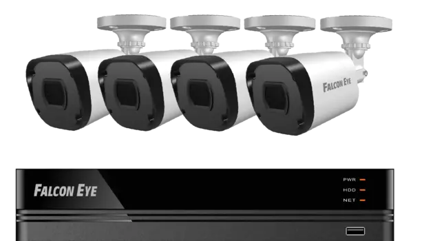 Комплекты систем видеонаблюдения Falcon Eye