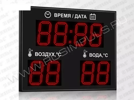 Метеотабло для бассейна РусИмпульс