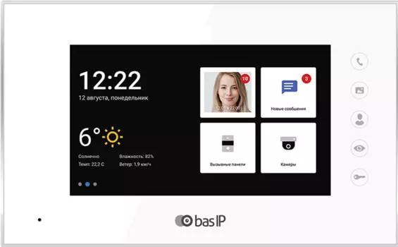 Мониторы видеодомофонов BAS-IP