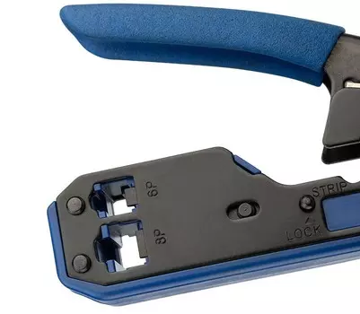 Обжим разъёмов типа RJ Rexant